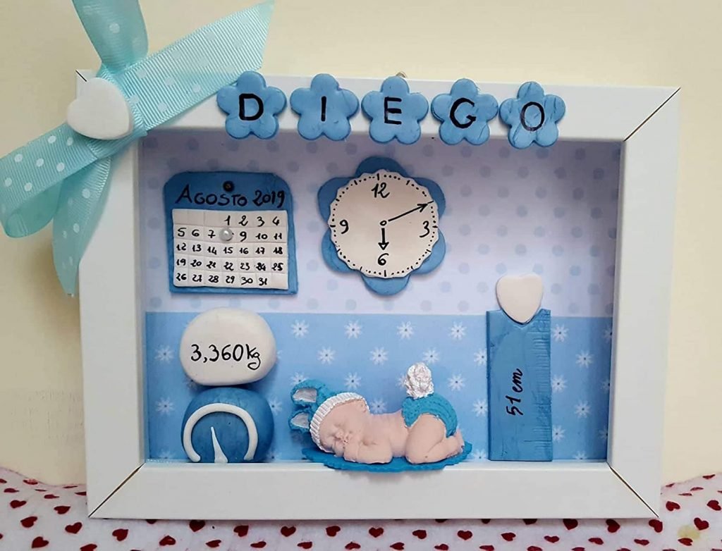 Quadretto nascita 13x18