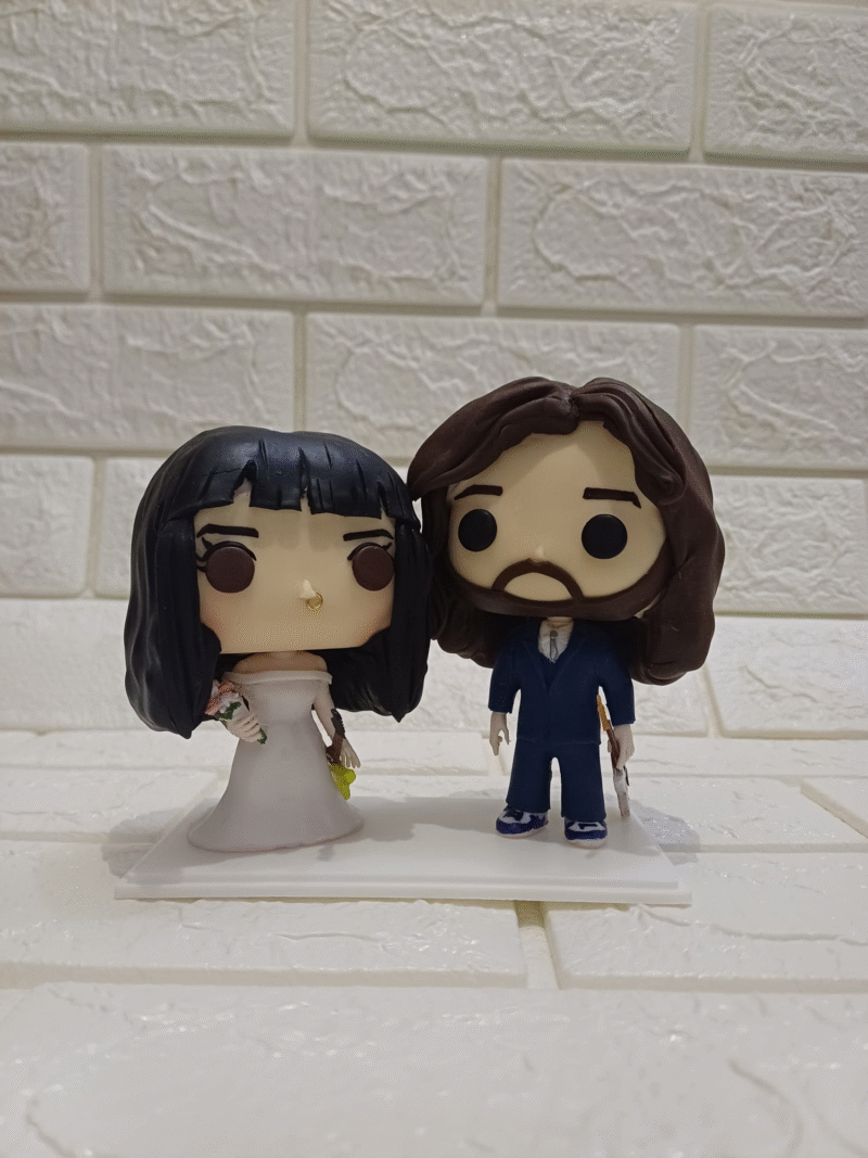 MiniNoi personalizzati Sposi / Cake Topper - immagine 7